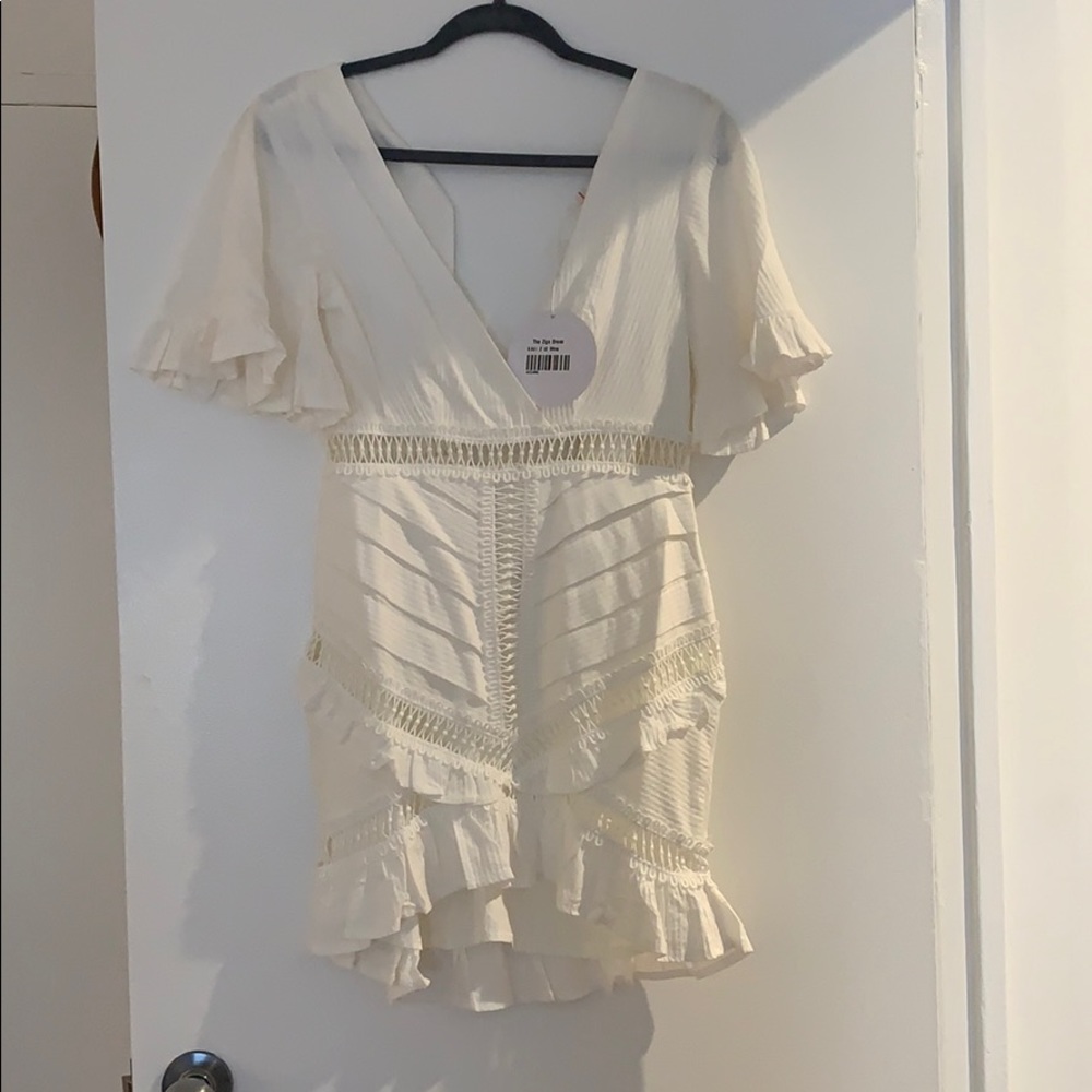 White dress